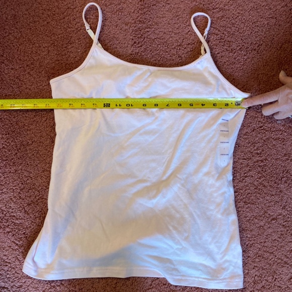 NWT Gap Pink Stretch Cami with Shelf Bra Support System Size L Large - Picture 4 of 4